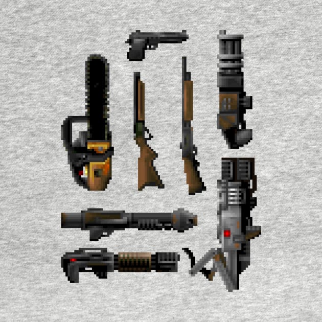 D Guns by RetroPixelWorld